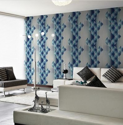 qualità  Modern Geometric Pattern PVC Wallpaper 3D Wallpaper For Living Room fabbrica